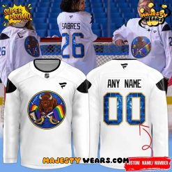 Buffalo Sabres 2026 Pride Night Custom Hockey Jersey