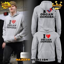 Buffalo Sabres “Love Organ Donors” Special Grey Hoodie