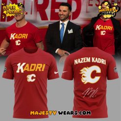 Calgary Flames Naz 1000th NHL game 2025 Special T-Shirt