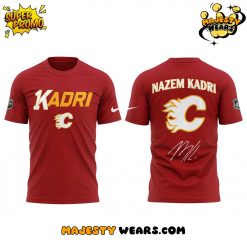 Calgary Flames Naz 1000th NHL game 2025 Special T-Shirt