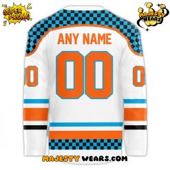 Charlotte Checkers Throwback 90s Custom Hockey Jersey
