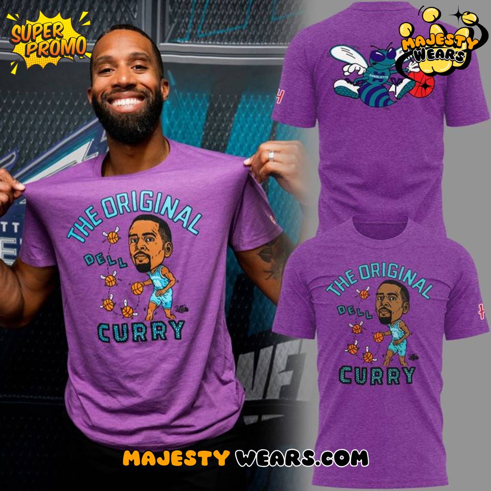Charlotte Hornets The Original Dell Curry T-Shirt Charlotte Hornets The Original Dell Curry T-Shirt