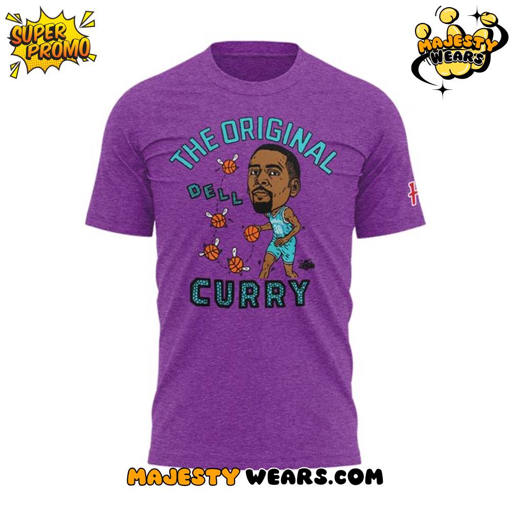 Charlotte Hornets The Original Dell Curry T-Shirt Charlotte Hornets The Original Dell Curry T-Shirt
