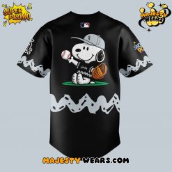 Chicago White Sox x Peanuts Night Special Baseball Jersey