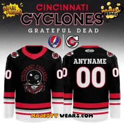 Cincinnati Cyclones x Grateful Dead Night Custom Hockey Jersey
