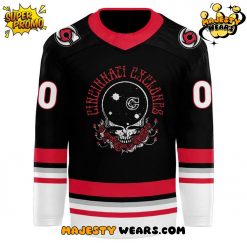 Cincinnati Cyclones x Grateful Dead Night Custom Hockey Jersey