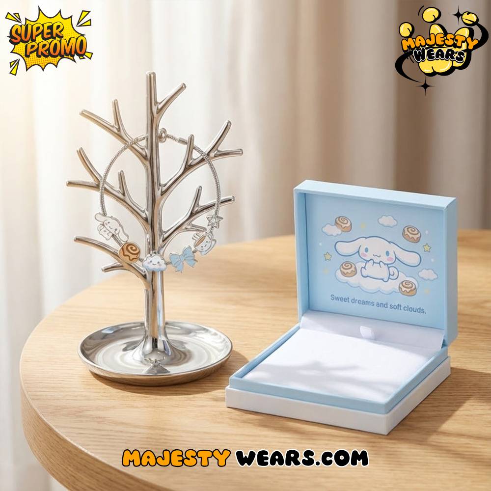 Cinnamoroll Adjustable Charm Bracelet Cinnamoroll Adjustable Charm Bracelet