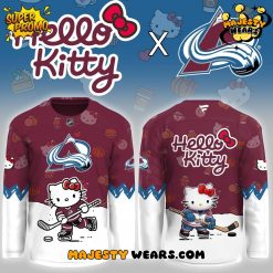 Colorado Avalanche x Hello Kitty Special Edition Hockey Jersey