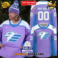 Colorado Eagles 2026 Eagles Fight Cancer Custom Hockey Jersey