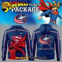 Columbus Blue Jackets Supermen 2026 Uniform Special Hoodie