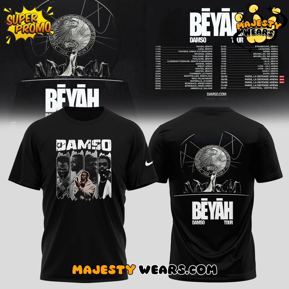 DAMSO BEYAH Tour 2026 Special Tee DAMSO BEYAH Tour 2026 Special Tee