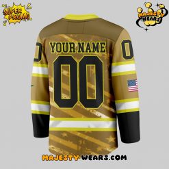 Dallas Stars Fire Dept Custom Hockey Jersey