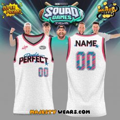 Dude Perfect – Squad Games Tour 2026 Custom Basketball Jersey