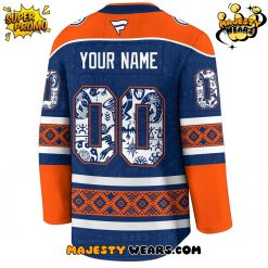 Edmonton Oilers Indigenous People Heritage Custom Hockey Jersey