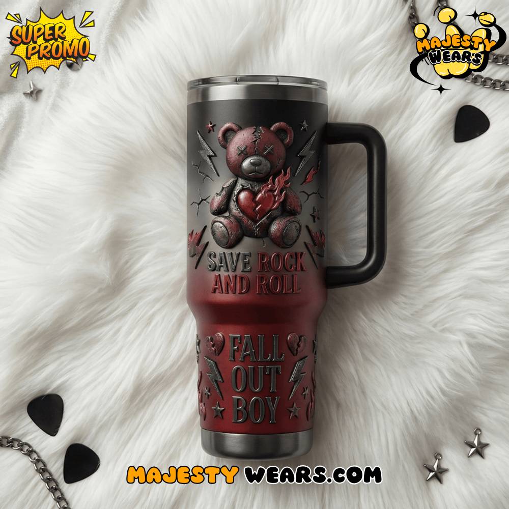 Fall Out Boy “Save Rock n Roll” YETI Tumbler Fall Out Boy “Save Rock n Roll” YETI Tumbler