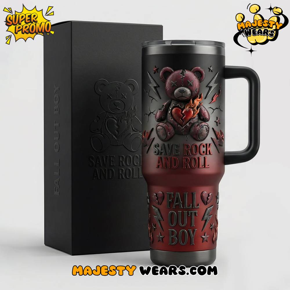 Fall Out Boy “Save Rock n Roll” YETI Tumbler Fall Out Boy “Save Rock n Roll” YETI Tumbler