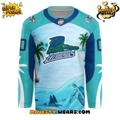 Florida Everblades 239 Away Custom Hockey Jersey