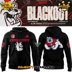 Fresno State Bulldogs Blackout Limited Edition Hoodie