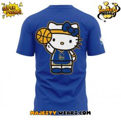 Golden State Warriors 2025 Hello Kitty Night T-Shirt