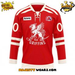 Grand Rapids Griffins Vintage Vibe Custom Hockey Jersey