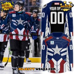Greensboro Gargoyles Marvel Night Custom Hockey Jersey