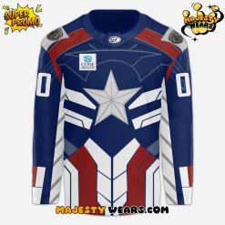 Greensboro Gargoyles Marvel Night Custom Hockey Jersey