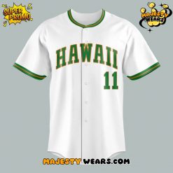 Hawaii Rainbow Warriors Honor Coach Les Murakami Baseball Jersey