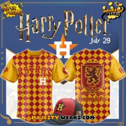 Houston Astros 2025 Harry Potter Night Baseball Jersey – Godric Gryffindor