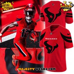 Houston Texans Battle Red Football Jersey