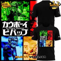 Houston Texans H-Town Bebop Special Black T-Shirt