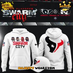 Houston Texans SWARM City White Hoodie