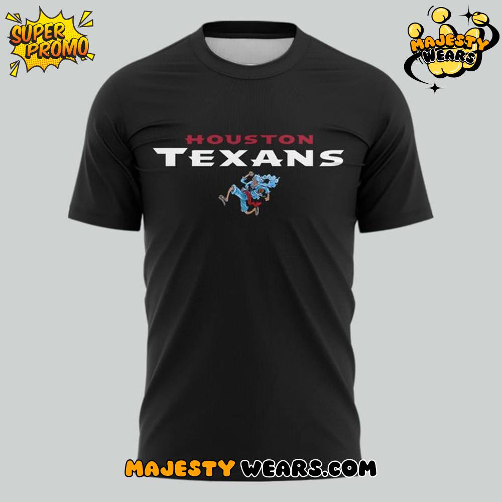 Houston Texans x One Piece 2026 T-Shirt Houston Texans x One Piece 2026 T-Shirt