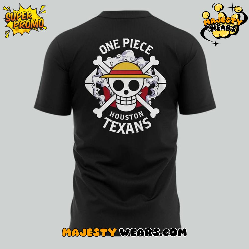 Houston Texans x One Piece 2026 T-Shirt Houston Texans x One Piece 2026 T-Shirt