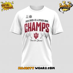 Indiana Hoosiers Chick-fil-A Peach Bowl Champions T-Shirt