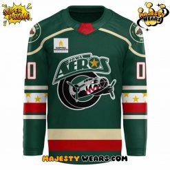 Iowa Aeros Veterans Appreciation Night Custom Hockey Jersey
