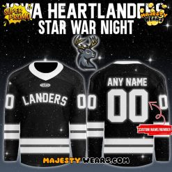 Iowa Heartlanders x Star Wars Night Galaxy Custom Hockey Jersey