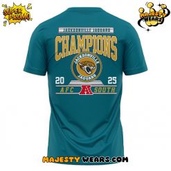 Jacksonville Jaguars 2025 AFC South Champions TShirt