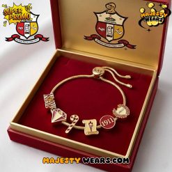 Kappa Alpha Psi Adjustable Charm Bracelet
