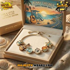 Kenny Chesney Adjustable Charm Bracelet – Premium Accessory for Collectors