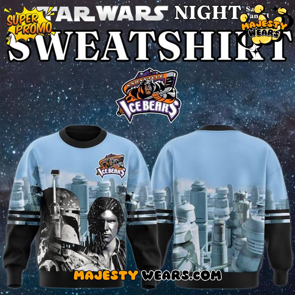 Knoxville Ice Bears Star Wars Night Special Sweatshirt Knoxville Ice Bears Star Wars Night Special Sweatshirt
