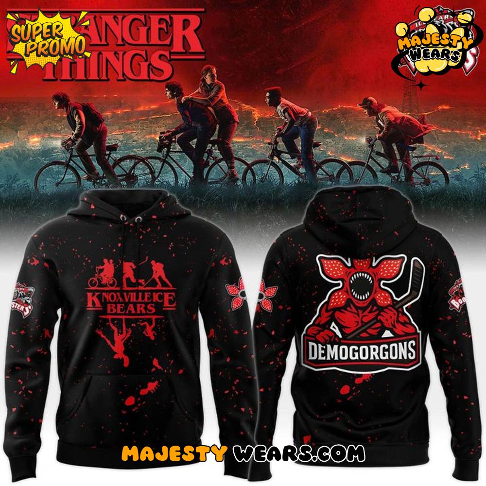 Knoxville Ice Bears x Stranger Things Special Hoodie Knoxville Ice Bears x Stranger Things Special Hoodie