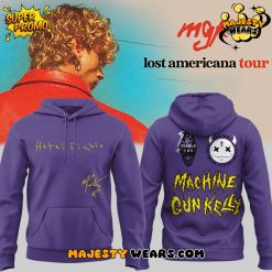 Machine Gun Kelly ”Lost Americana” Tour Purple Hoodie