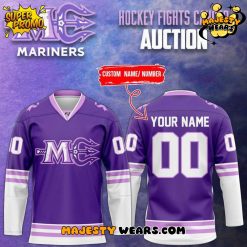 Maine Mariners 2026 Hockey Fights Cancer Custom Hockey Jersey