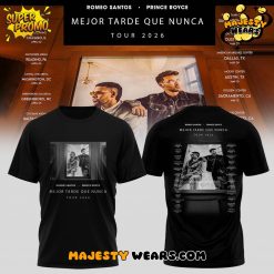 “Mejor Tarde Que Nunca” Tour 2026 T-Shirt