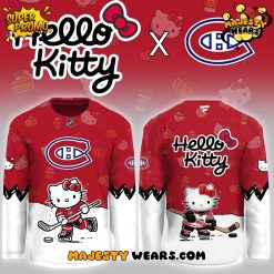 Montreal Canadiens x Hello Kitty Special Edition Hockey Jersey