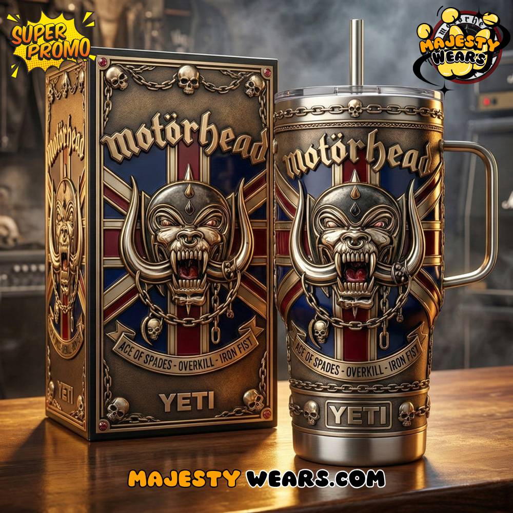 Motörhead “Ace of Spades” YETI Tumbler Motörhead “Ace of Spades” YETI Tumbler