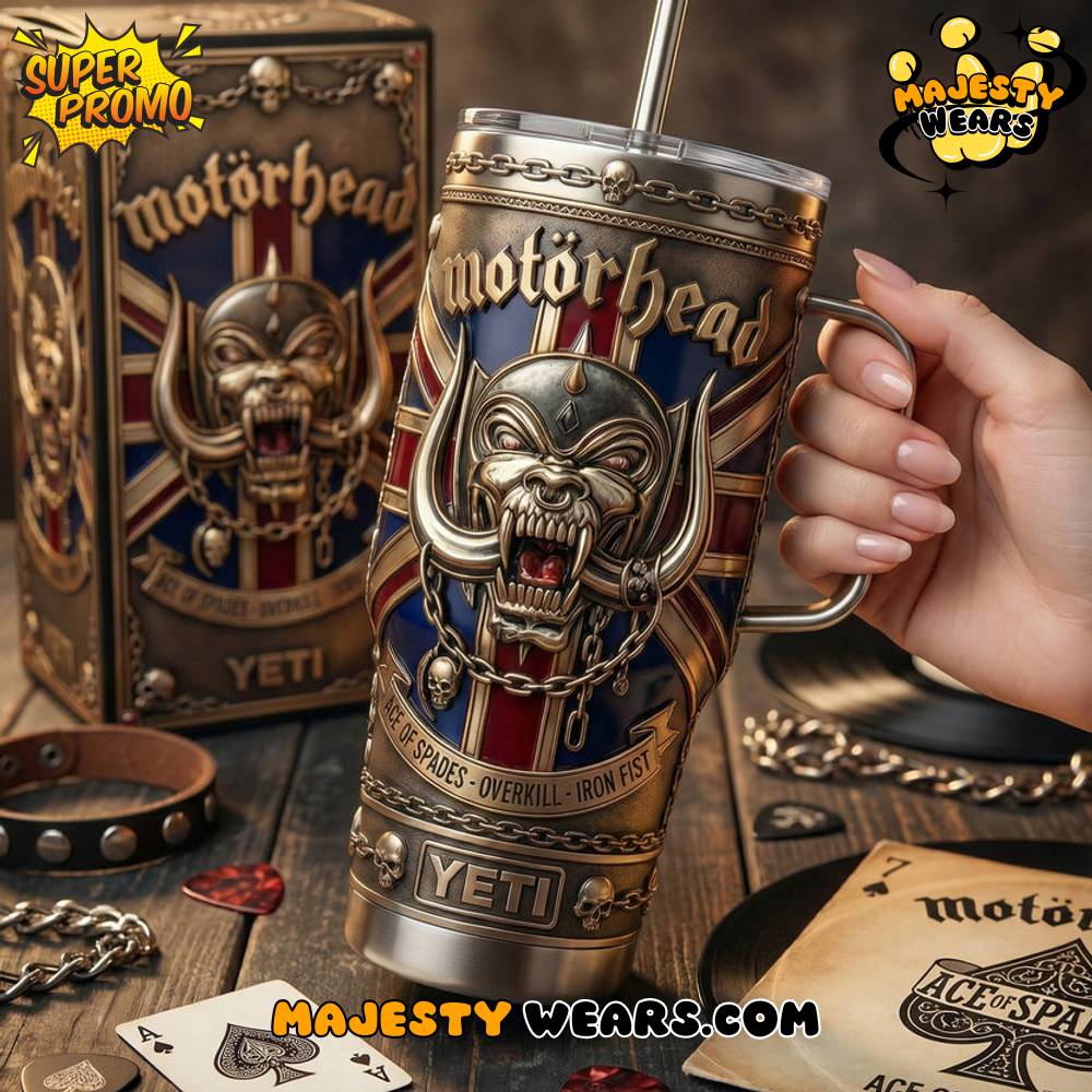 Motörhead “Ace of Spades” YETI Tumbler Motörhead “Ace of Spades” YETI Tumbler