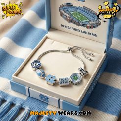 North Carolina Tar Heels Adjustable Charm Bracelet – Premium Accessory for Collectors