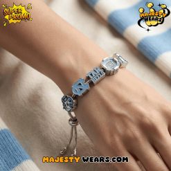 North Carolina Tar Heels Adjustable Charm Bracelet – Premium Accessory for Collectors