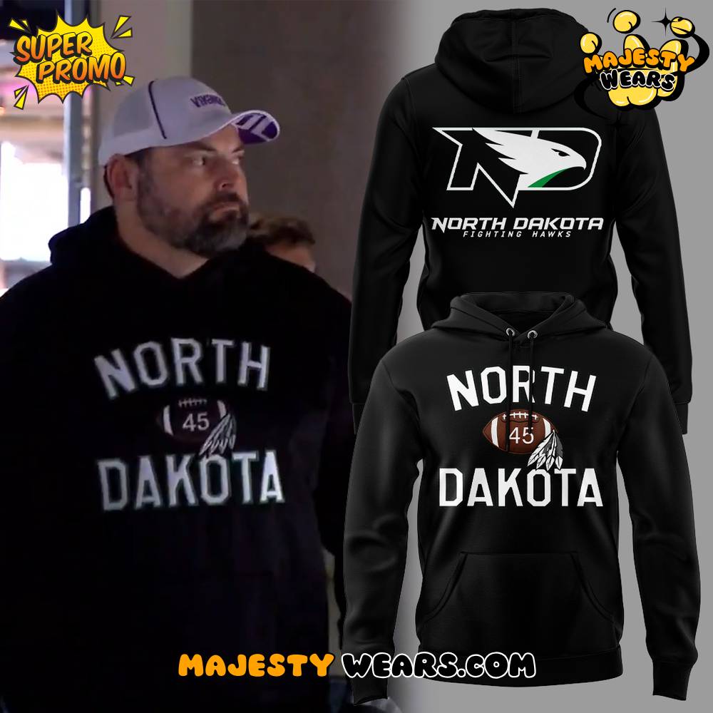 North Dakota Fighting Hawks x Kleinsasser Special Hoodie North Dakota Fighting Hawks x Kleinsasser Special Hoodie
